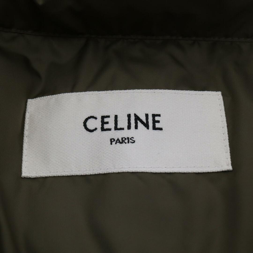 celine(セリーヌ)のセリーヌ 2W396880N ｶｰｷｸﾞﾘｰﾝ 馬車ｽﾃｯﾁ ﾀﾞｳﾝﾍﾞｽﾄ 38 レディースのトップス(ベスト/ジレ)の商品写真