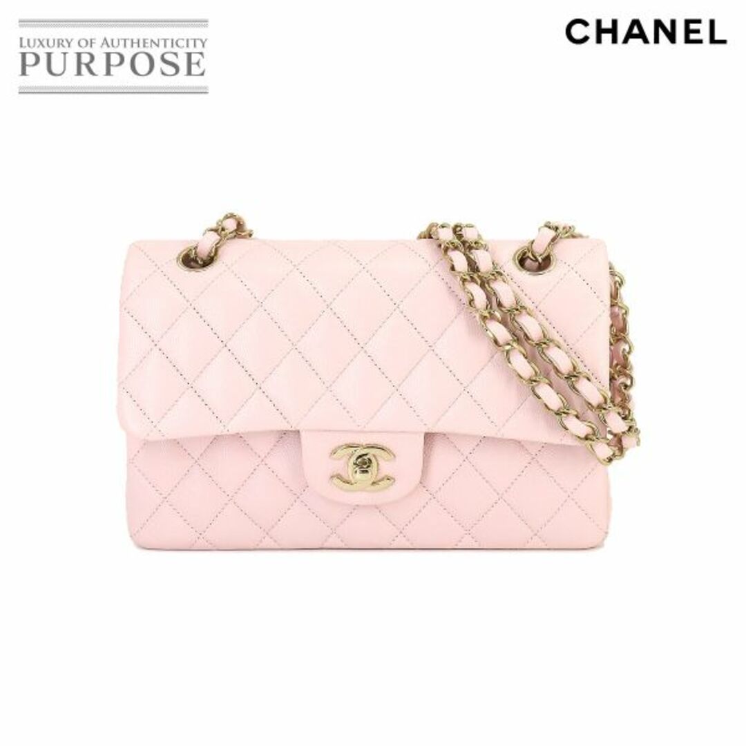 CHANEL(シャネル)の未使用 展示品 シャネル CHANEL マトラッセ 23 チェーン ショルダー バッグ キャビアスキン レザー ピンク A01113 ゴールド 金具 VLP 90218604 レディースのバッグ(ショルダーバッグ)の商品写真