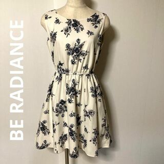 BE RADIANCE - BE RADIANCE ビーラディエンス　花柄ワンピース　ノースリーブ　綺麗目系