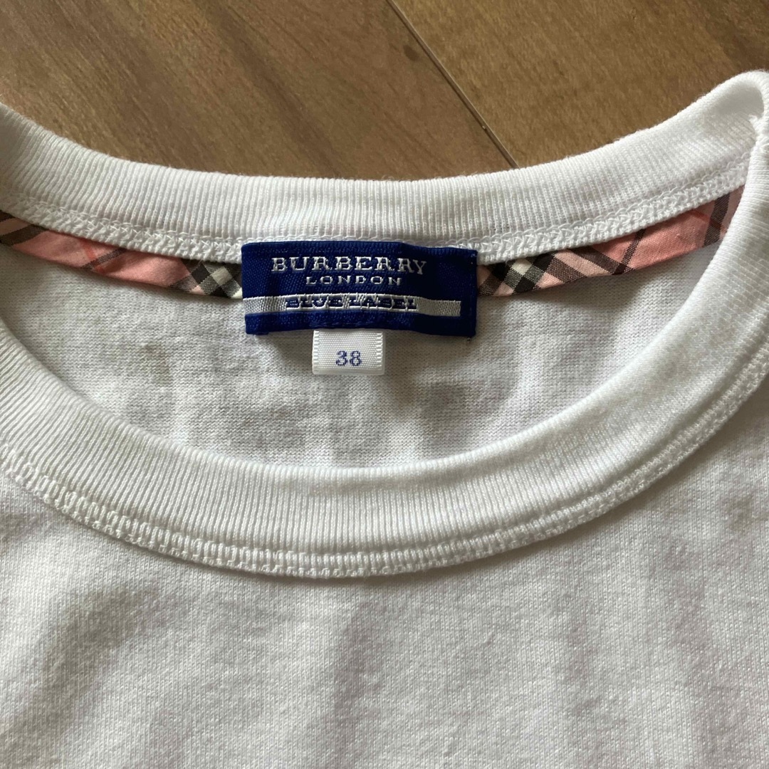 BURBERRY BLUE LABEL(バーバリーブルーレーベル)のバーバリー半袖 レディースのトップス(Tシャツ(半袖/袖なし))の商品写真