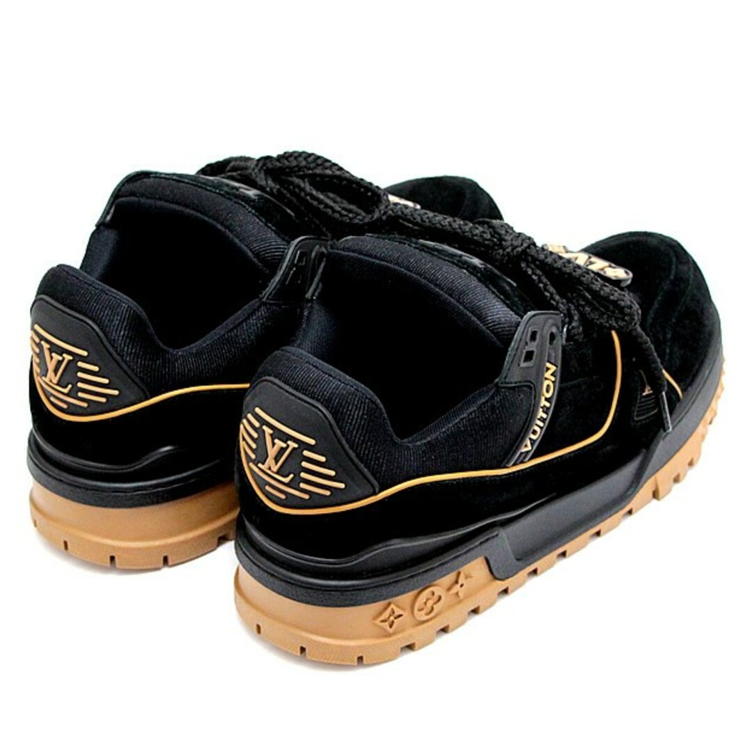 【広尾店】ルイヴィトン LOUIS VUITTON トレイナー マキシライン スニーカー 黒×ブラウン 1ABM2X 【13848】 メンズの靴/シューズ(スニーカー)の商品写真