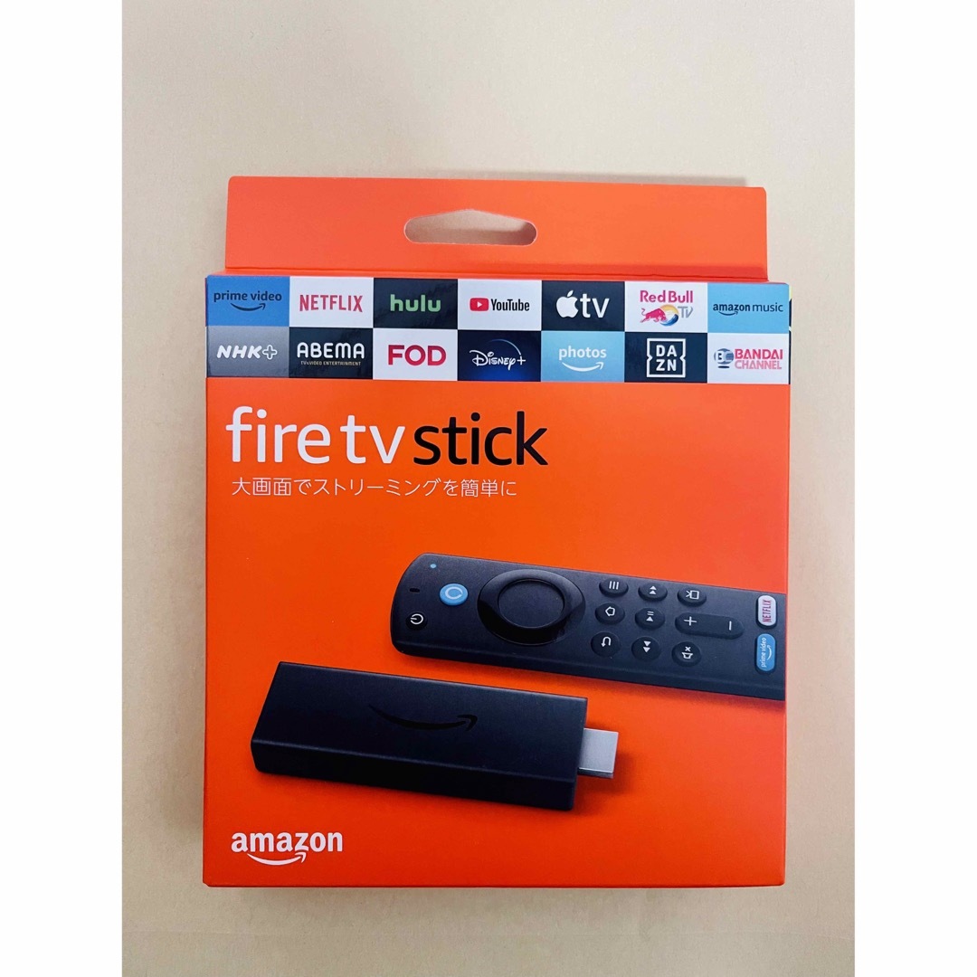 Amazon(アマゾン)のAmazon Fire TV Stick Alexa対応音声認識リモコン スマホ/家電/カメラのテレビ/映像機器(テレビ)の商品写真