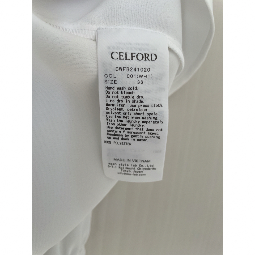 CELFORD(セルフォード)のセルフォード今季新作リボンブラウス レディースのトップス(シャツ/ブラウス(長袖/七分))の商品写真