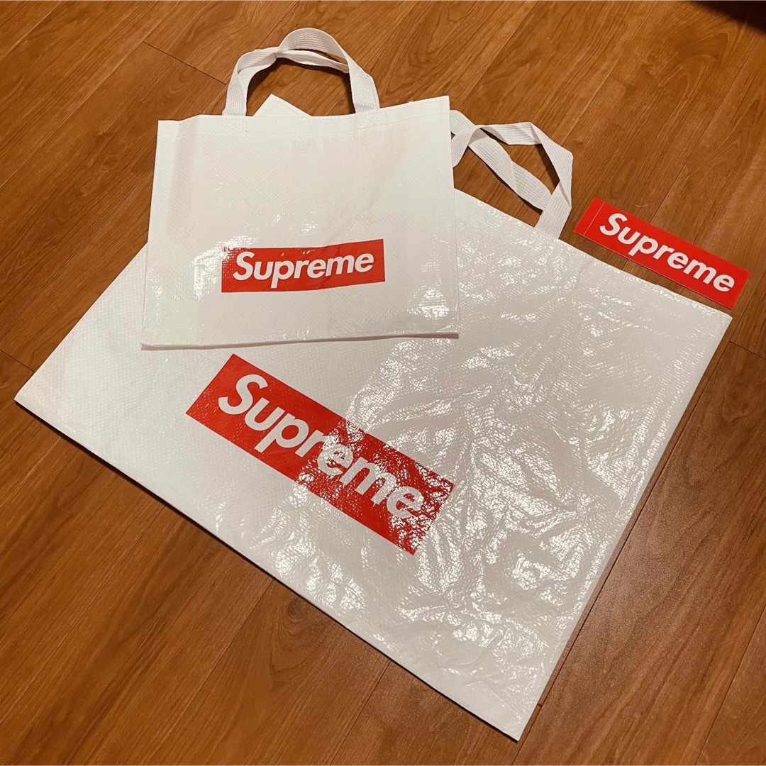 Supreme(シュプリーム)のシュプリーム  ショッパー 小大 2点セット メンズのファッション小物(その他)の商品写真