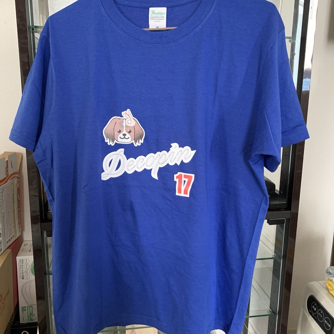 デコピンTシャツ　大谷翔平　ドジャース　未使用 レディースのトップス(Tシャツ(半袖/袖なし))の商品写真