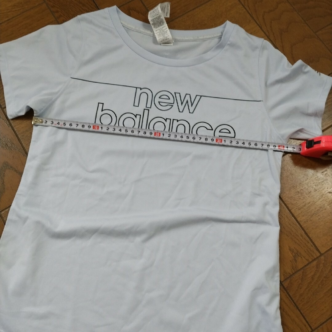 New Balance(ニューバランス)のニューバランス　半袖Tシャツ　Ｓサイズレディース　マラソンランニング　未使用 レディースのトップス(Tシャツ(半袖/袖なし))の商品写真