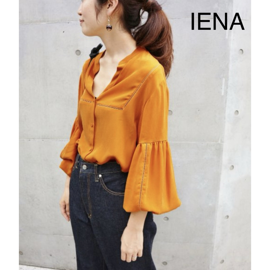 IENA(イエナ)のIENA ピコヨークキュプラブラウス レディースのトップス(シャツ/ブラウス(長袖/七分))の商品写真