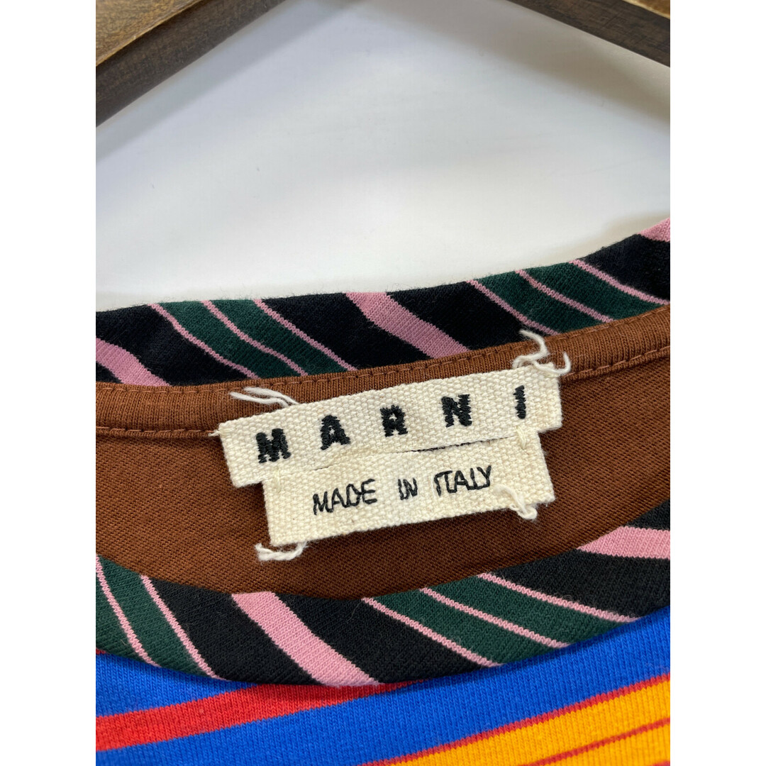 Marni(マルニ)のマルニ ﾏﾙﾁｶﾗｰ ﾎﾞｰﾀﾞｰﾊﾟﾈﾙｼｬﾂ 54 メンズのトップス(その他)の商品写真