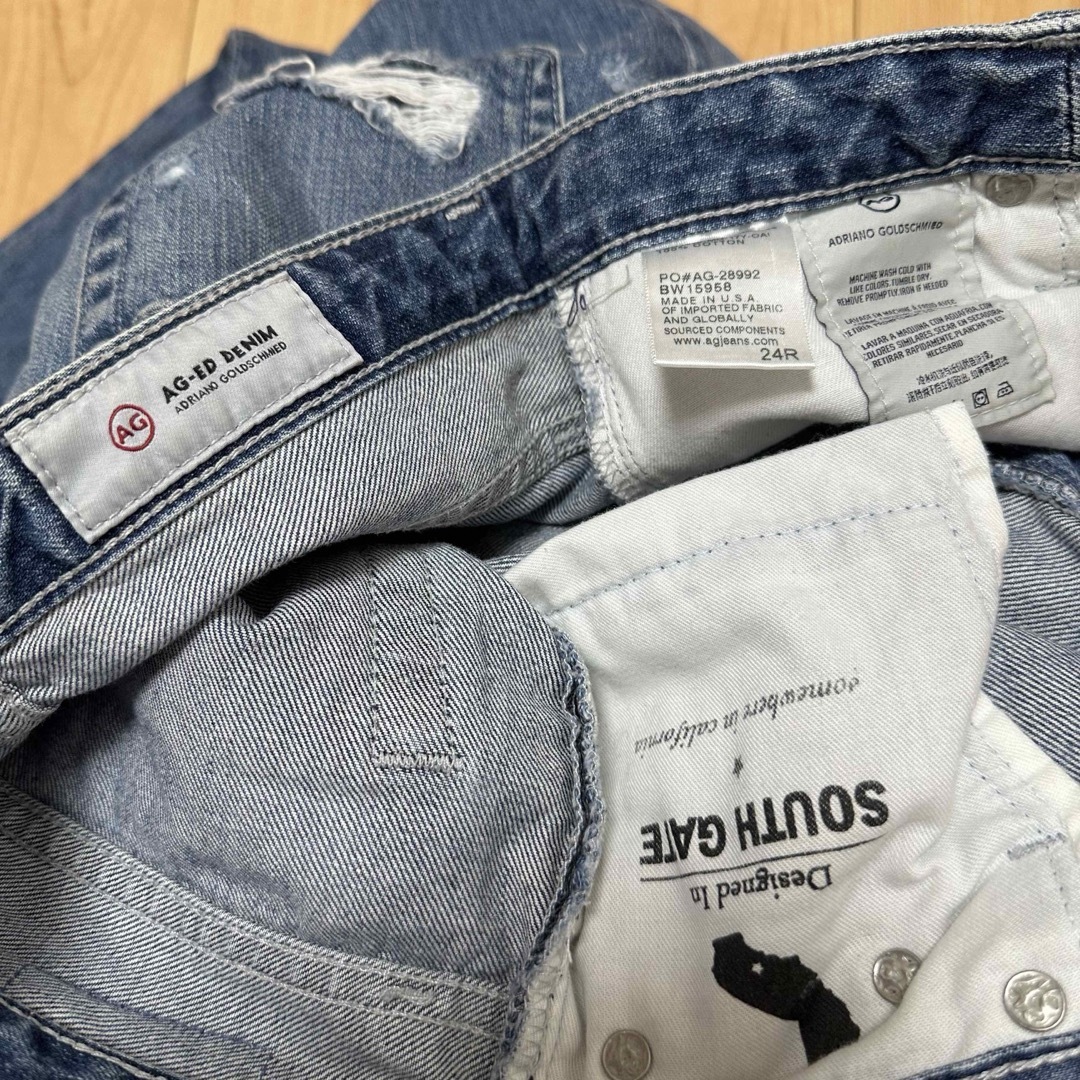 AG(エージー)のAG ダメージジーンズ 中村アン着用 レディースのパンツ(デニム/ジーンズ)の商品写真