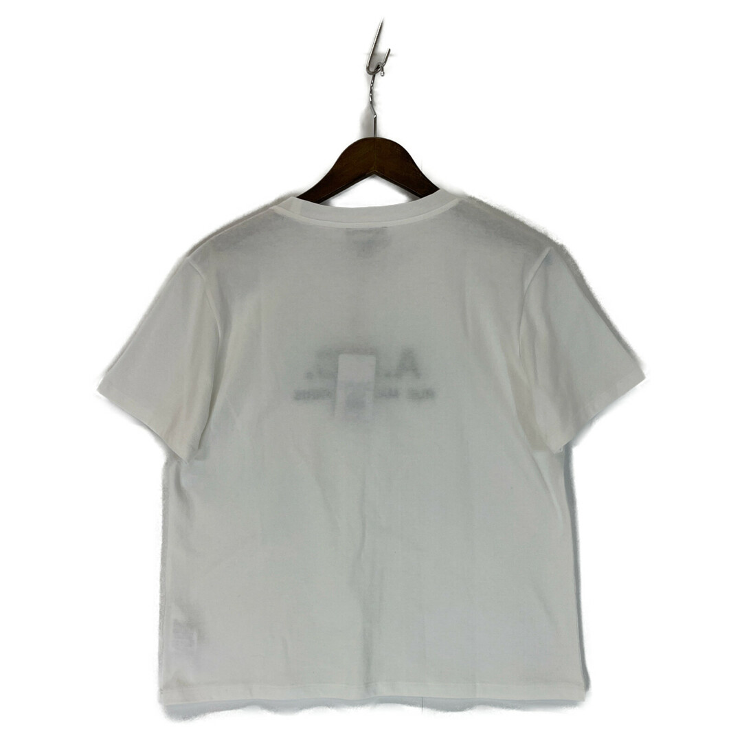 A.P.C(アーペーセー)のアーペーセー ホワイト 23243-1-90132 グリーン刺繍 Tシャツ S レディースのレッグウェア(タイツ/ストッキング)の商品写真