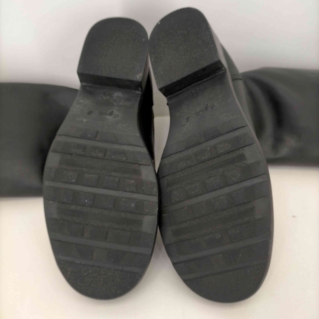 agnes b.(アニエスベー)のagnes b. PARIS(アニエスベー) レザーロングブーツ レディース レディースの靴/シューズ(ブーツ)の商品写真