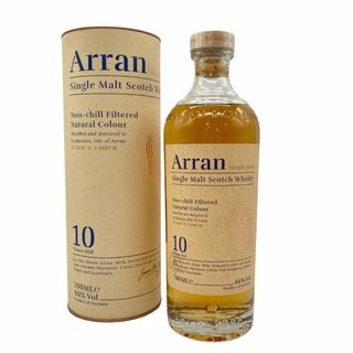 アラン 10年 ノンチルフィルター 700ml 46％ Arran【H4】(蒸留酒/スピリッツ)