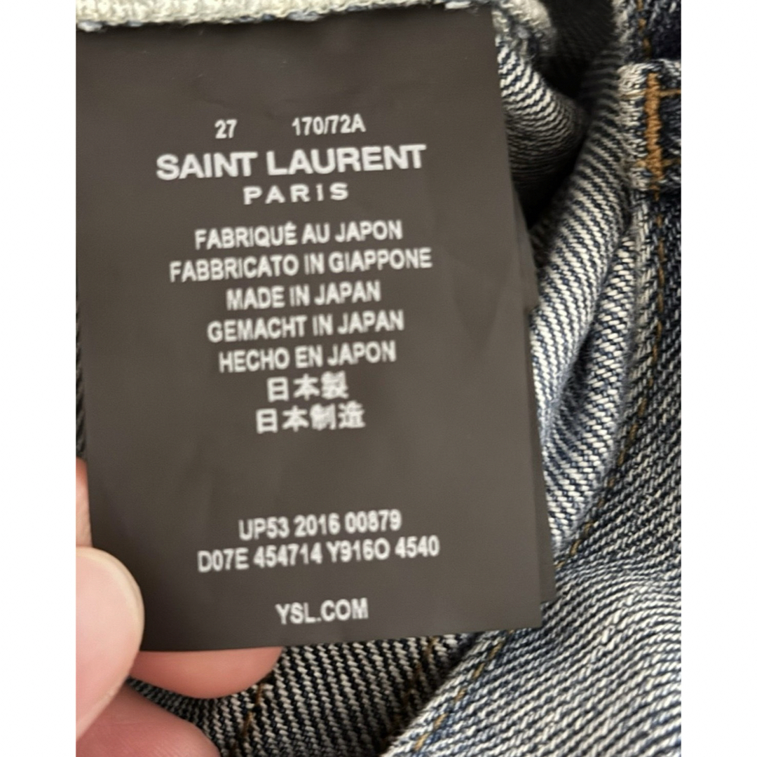 Saint Laurent(サンローラン)のSaint Laurent Paris denim メンズのパンツ(デニム/ジーンズ)の商品写真