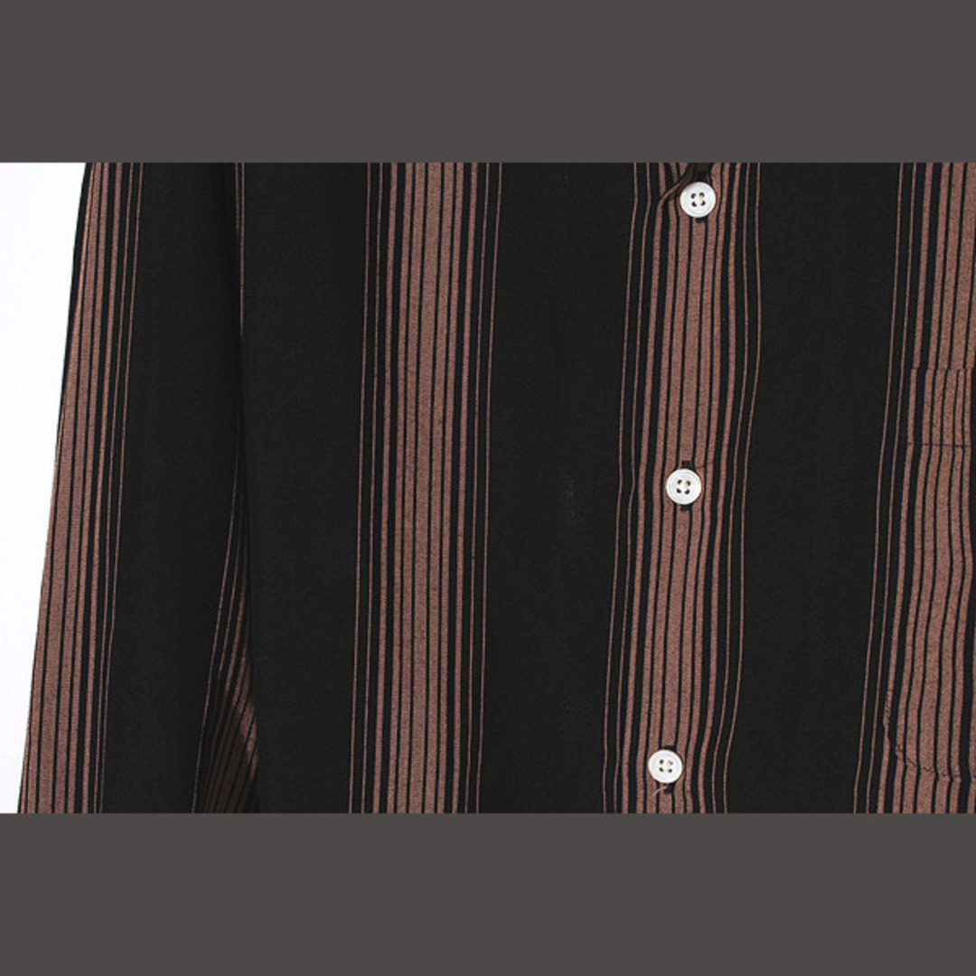 WACKO MARIA(ワコマリア)の22AW ワコマリア ストライプ オープンカラーシャツ 長袖シャツ L メンズのトップス(シャツ)の商品写真