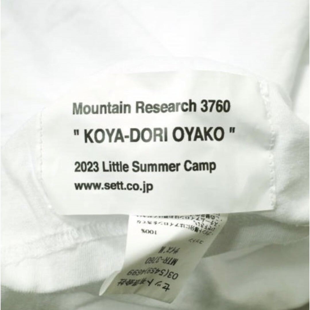 MOUNTAIN RESEARCH(マウンテンリサーチ)のMOUNTAIN RESEARCH マウンテンリサーチ 23SS KOYA-DORI OYAKO 小屋鳥親子Tシャツ MTR-3760 M WHITE 半袖 トップス【中古】【MOUNTAIN RESEARCH】 メンズのトップス(Tシャツ/カットソー(半袖/袖なし))の商品写真