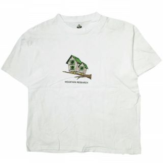 マウンテンリサーチ(MOUNTAIN RESEARCH)のMOUNTAIN RESEARCH マウンテンリサーチ 23SS KOYA-DORI OYAKO 小屋鳥親子Tシャツ MTR-3760 M WHITE 半袖 トップス【中古】【MOUNTAIN RESEARCH】(Tシャツ/カットソー(半袖/袖なし))