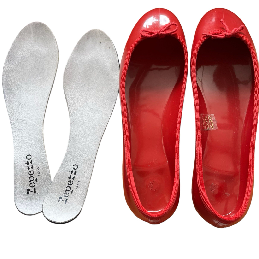 repetto(レペット)のrepetto★ レペット サンドリオンベイビー  レインシューズ 赤41 レディースの靴/シューズ(バレエシューズ)の商品写真