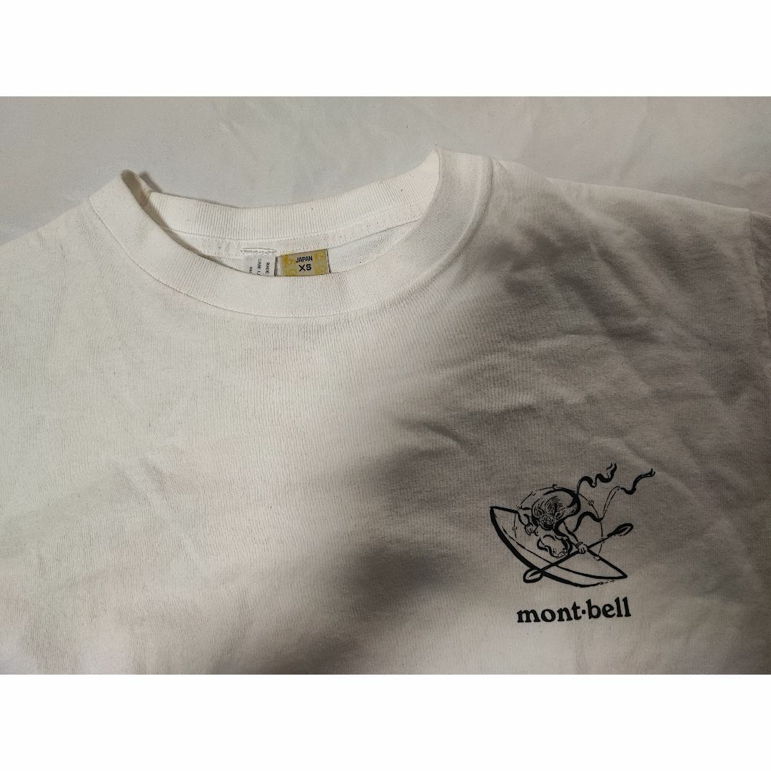 mont bell(モンベル)のmont-bell Tシャツ 半袖 トップス コットン メンズ XS メンズのトップス(Tシャツ/カットソー(半袖/袖なし))の商品写真