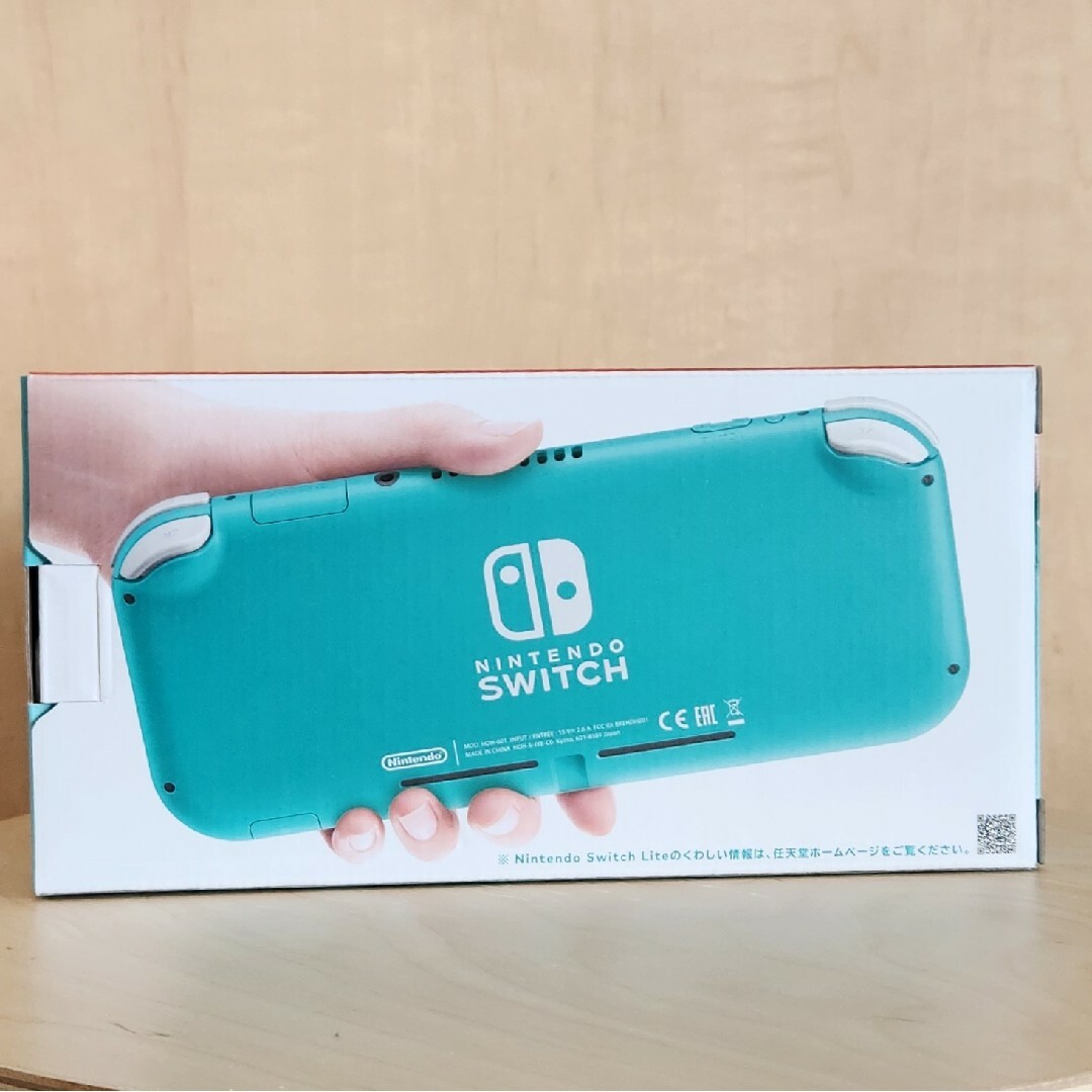 Nintendo Switch(ニンテンドースイッチ)のNintendo Switch Lite 本体 ターコイズ　新品・未開封 エンタメ/ホビーのゲームソフト/ゲーム機本体(家庭用ゲーム機本体)の商品写真