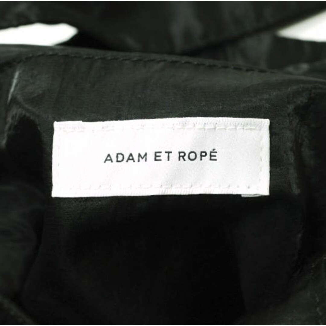 Adam et Rope'(アダムエロぺ)のADAM ET ROPE アダムエロペ 23SS A4対応 ワンショルダーシアーバッグ GAX03080 ブラック カバン【中古】【ADAM ET ROPE】 レディースのバッグ(ショルダーバッグ)の商品写真