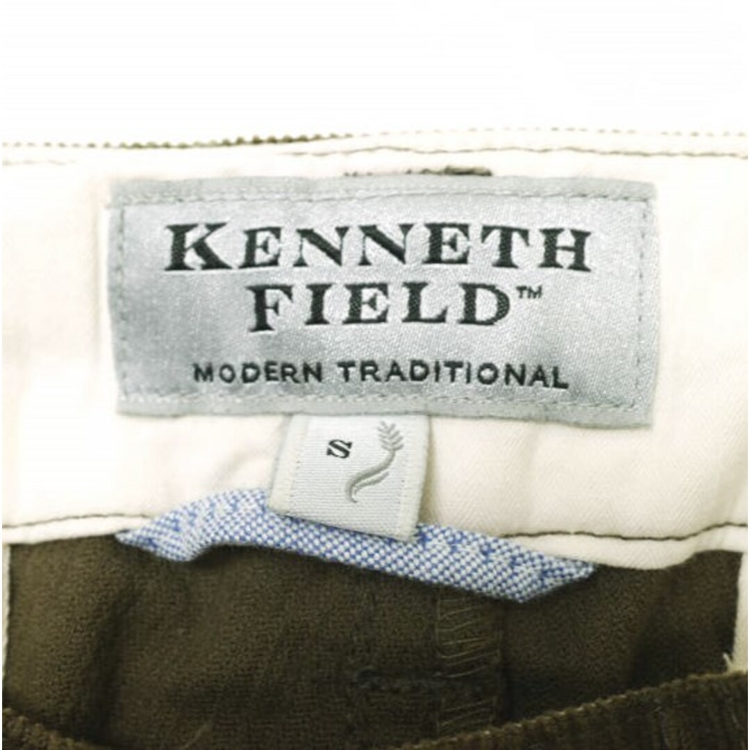 KENNETH FIELD ケネスフィールド 日本製 CEREMONY TROUSER CORDUROY コーデュロイ セレモニートラウザーパンツ S BROWN/NAVY 側章 サイドライン ベイカー ボトムス【中古】【KENNETH FIELD】 メンズのパンツ(その他)の商品写真