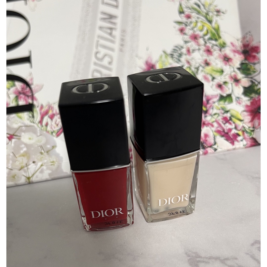 Christian Dior(クリスチャンディオール)のディオール ネイルエナメル2本せっと コスメ/美容のネイル(マニキュア)の商品写真