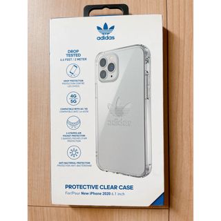 アディダス(adidas)のadidas iPhone12/12pro クリアケース(iPhoneケース)