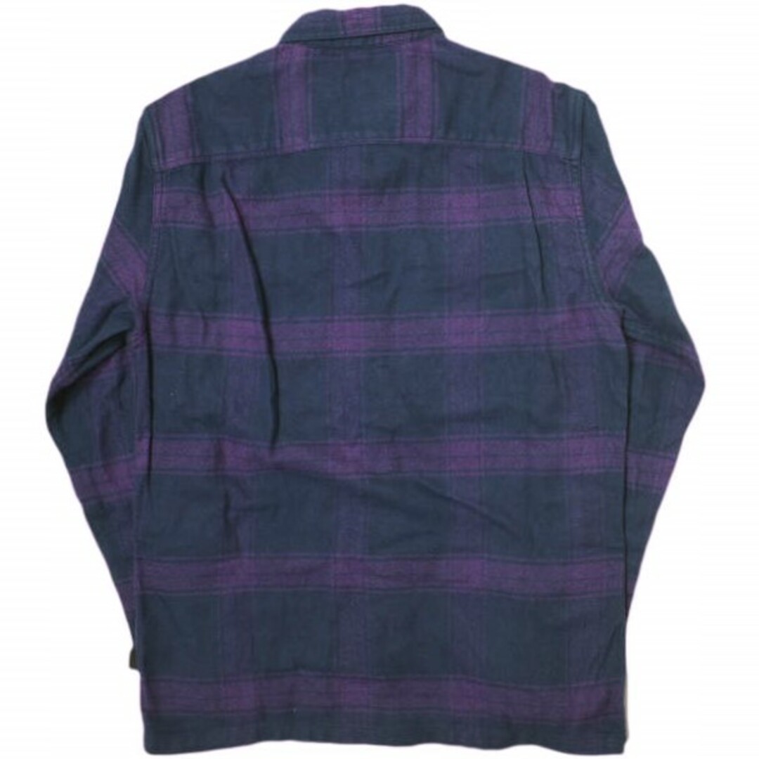 patagonia(パタゴニア)のPATAGONIA パタゴニア 20AW M's Fjord Flannel Shirt メンズフィヨルドフランネルシャツ 53947 S Burlwood Purple(BUPU) 長袖 オーガニックコットン チェック トップス【新古品】【中古】【PATAGONIA】 メンズのトップス(シャツ)の商品写真