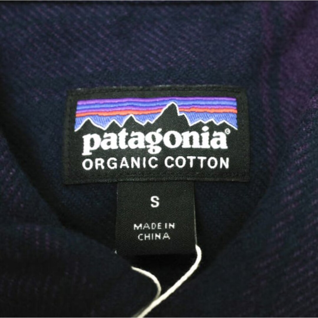 patagonia(パタゴニア)のPATAGONIA パタゴニア 20AW M's Fjord Flannel Shirt メンズフィヨルドフランネルシャツ 53947 S Burlwood Purple(BUPU) 長袖 オーガニックコットン チェック トップス【新古品】【中古】【PATAGONIA】 メンズのトップス(シャツ)の商品写真