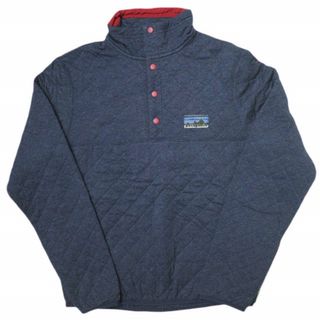 パタゴニア(patagonia)のPATAGONIA パタゴニア 13AW Men's Diamond Quilt Snap-T Pullover 40周年記念モデル ダイヤモンドキルトスナップTプルオーバー 25425 XS Classic Navy (CNY) アウター【新古品】【中古】【PATAGONIA】(ブルゾン)