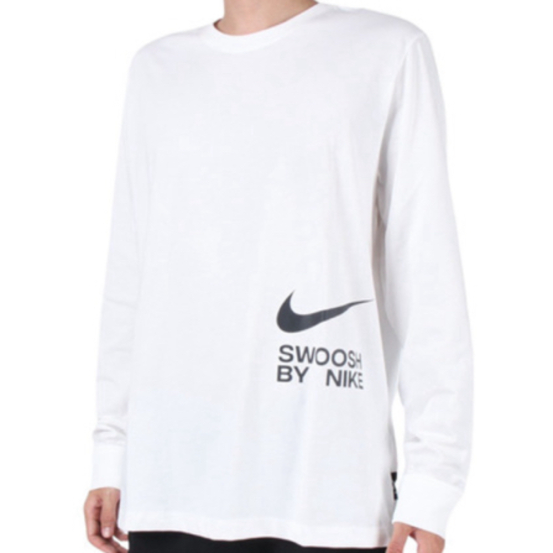 NIKE(ナイキ)のナイキ Tシャツ 長袖 NIKE ビッグ スウッシュ ロンT メンズ Lサイズ メンズのトップス(Tシャツ/カットソー(七分/長袖))の商品写真