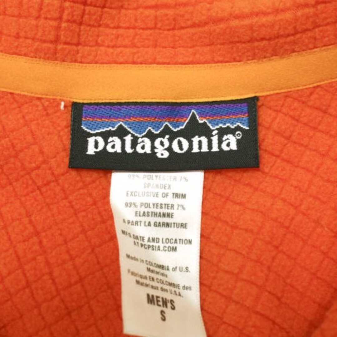 patagonia(パタゴニア)のPATAGONIA パタゴニア 12AW R1 PULLOVER R1 プルオーバー 40107 S TMI(オレンジ) レギュレーター ポーラテック パワードライ フリースジャケット アウター【中古】【PATAGONIA】 メンズのジャケット/アウター(ブルゾン)の商品写真