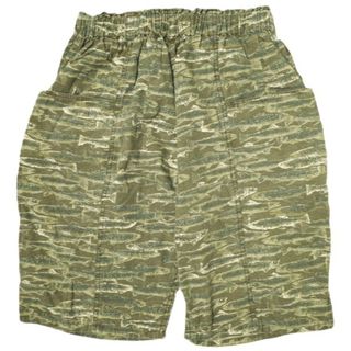 South2 West8 サウスツーウェストエイト S2W8 Army String Short - Printed Flannel Camouflage アーミーストリングショーツ フランネルプリント カモフラージュ EJ813 S Fish Camo イージー ショートパンツ フィッシュ 迷彩 ボトムス【中古】【South2 West8】(ショートパンツ)