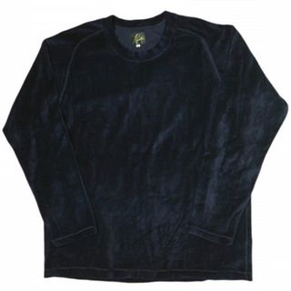 Needles - Needles ニードルス 日本製 VELOUR L/S TEE ベロアロングスリーブTシャツ FK224 S NAVY プルオーバー トップス【中古】【Needles】