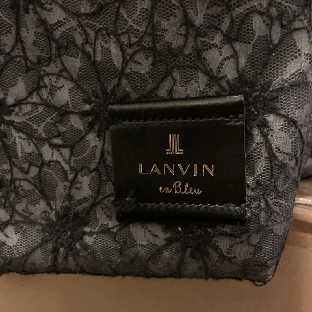 LANVIN en Bleu(ランバンオンブルー)のLANVIN en bleu トロカデロレース　リュック　中古 レディースのバッグ(リュック/バックパック)の商品写真
