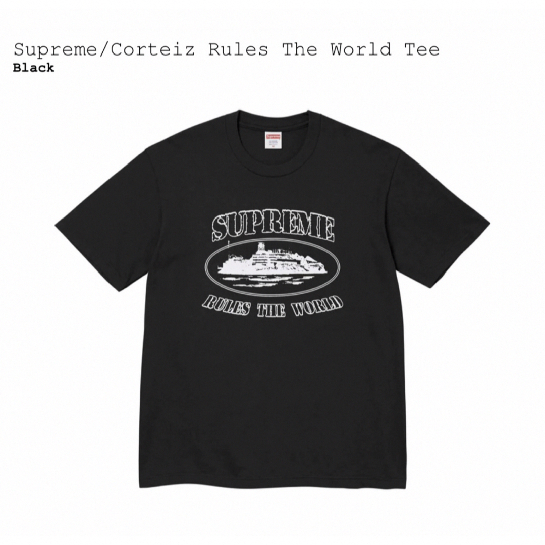 Supreme(シュプリーム)のSupreme Corteiz Rules The World Tee メンズのトップス(Tシャツ/カットソー(半袖/袖なし))の商品写真