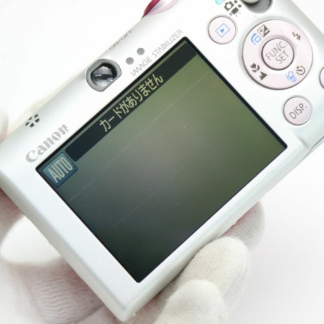 Canon(キヤノン)のIXY DIGITAL 110 IS レッド  M444 スマホ/家電/カメラのカメラ(コンパクトデジタルカメラ)の商品写真