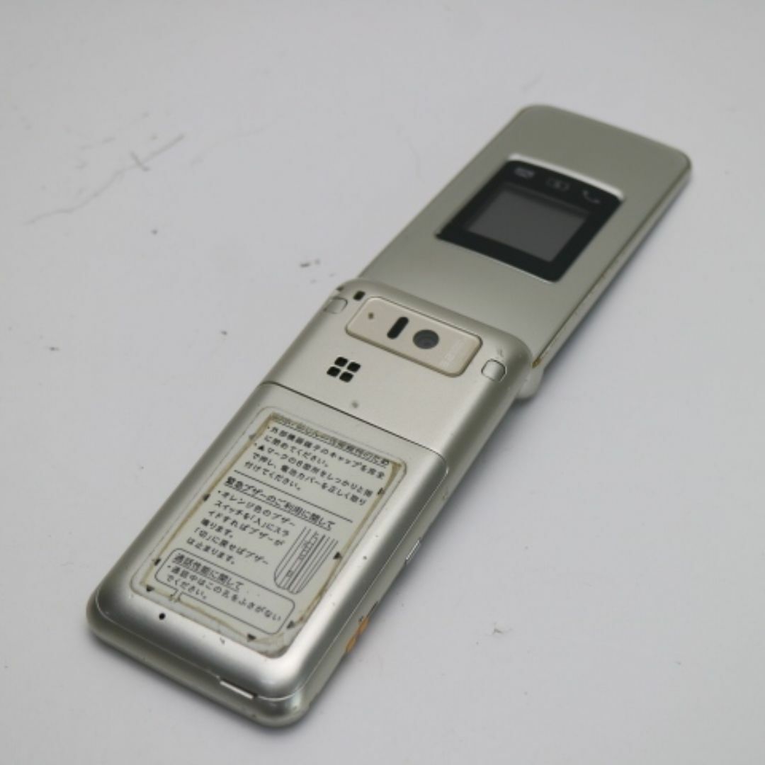 SHARP(シャープ)の108SH ルミナスシルバー 白ロム M444 スマホ/家電/カメラのスマートフォン/携帯電話(携帯電話本体)の商品写真