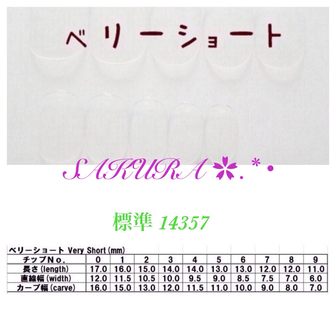 ネイルチップ g23-1 サイズ変更等オーダー100円 コスメ/美容のネイル(つけ爪/ネイルチップ)の商品写真