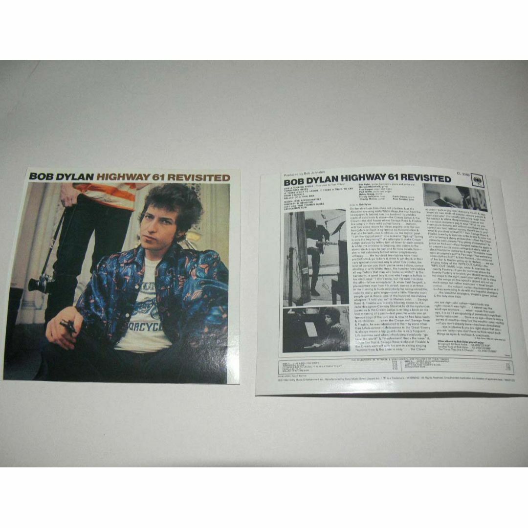 ボブ・ディラン　HIGHWAY 61 REVISITED エンタメ/ホビーのCD(ポップス/ロック(洋楽))の商品写真