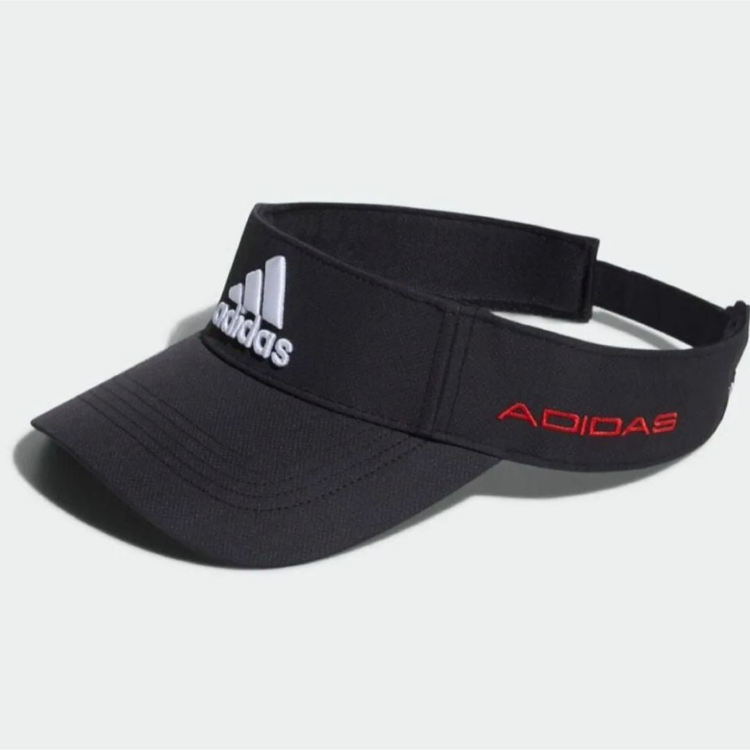 adidas(アディダス)の【新品】アディダス　ゴルフ　サンバイザー メンズの帽子(サンバイザー)の商品写真