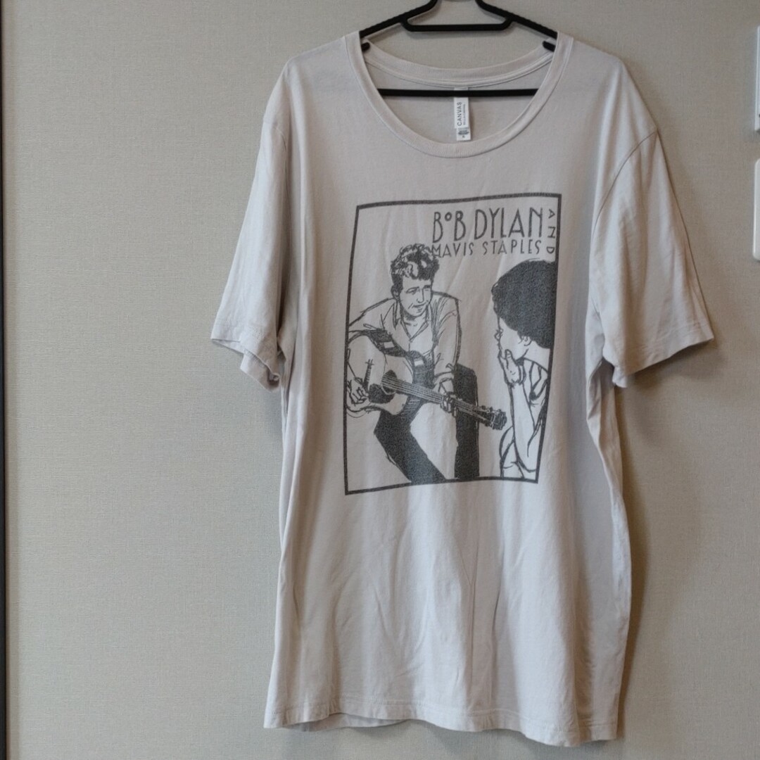 Bob Dylan絵柄プリント メンズTシャツ メンズのトップス(Tシャツ/カットソー(半袖/袖なし))の商品写真