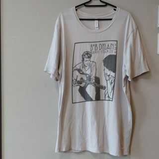 Bob Dylan絵柄プリント メンズTシャツ(Tシャツ/カットソー(半袖/袖なし))