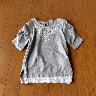 BACK NUMBER - 100【back number】トップス　Tシャツ　ラメ　女の子　シルバー