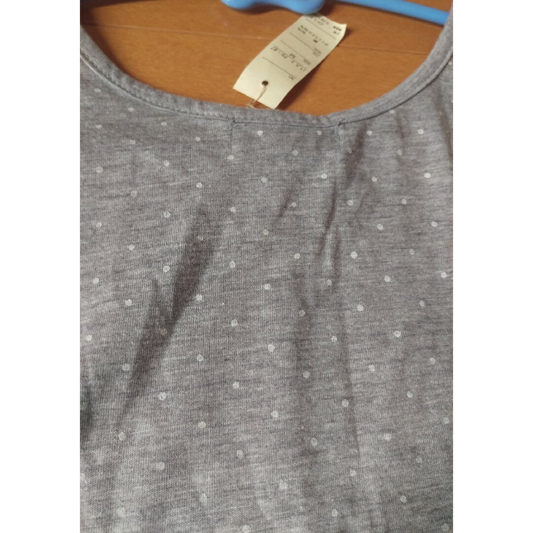 Wink Win タンクトップ　ドット　水玉　グレー　M メンズのトップス(Tシャツ/カットソー(半袖/袖なし))の商品写真