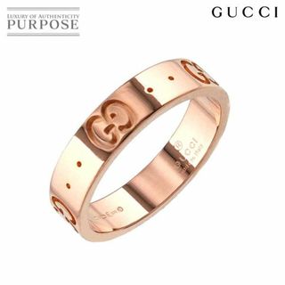 グッチ(Gucci)のグッチ GUCCI アイコン #9 リング K18 PG ピンクゴールド 750 指輪 VLP 90227612(リング(指輪))