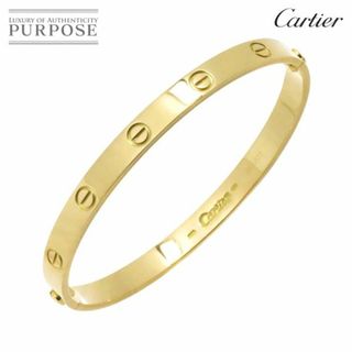 Cartier - カルティエ Cartier ラブ ブレス #19 K18 YG イエローゴールド 750 ブレスレット バングル VLP 90227667