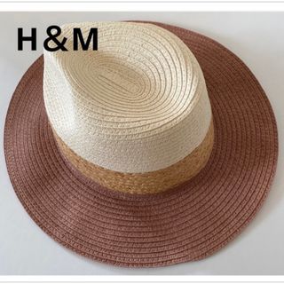 エイチアンドエム(H&M)の【未使用品】H＆ M   ハット　帽子　　M / 56(麦わら帽子/ストローハット)