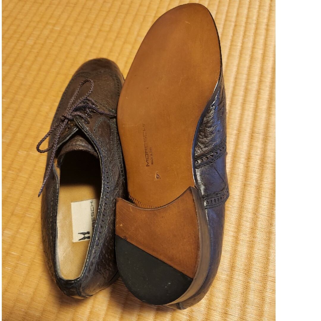 VINTAGE(ヴィンテージ)のジョル様専用ヴィンテージモレスキー革靴 メンズの靴/シューズ(ドレス/ビジネス)の商品写真