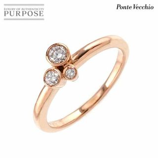 ポンテヴェキオ(PonteVecchio)のポンテヴェキオ Ponte Vecchio 12号 リング ダイヤ 0.15ct K18 PG ピンクゴールド 750 指輪 VLP 90228207(リング(指輪))